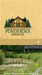 Mobile Screenshot of ponderosaranchresort.com